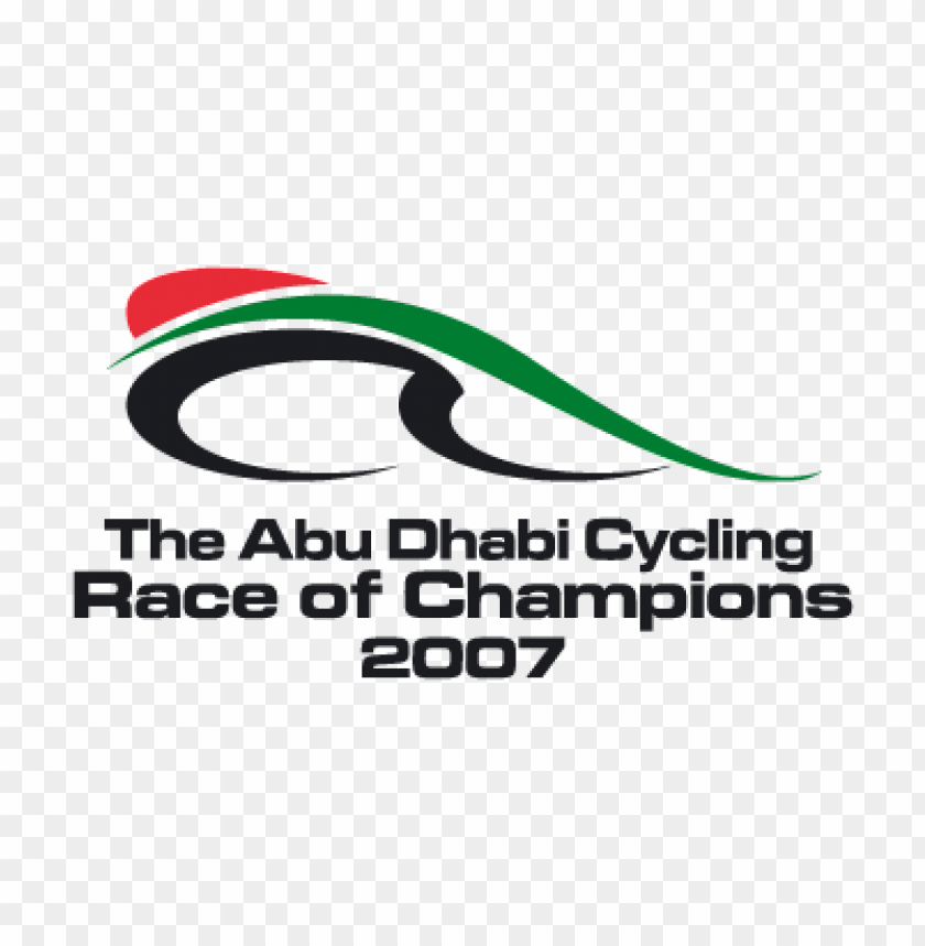 free PNG abu dhabi cycling race of champions vector logo PNG images transparent