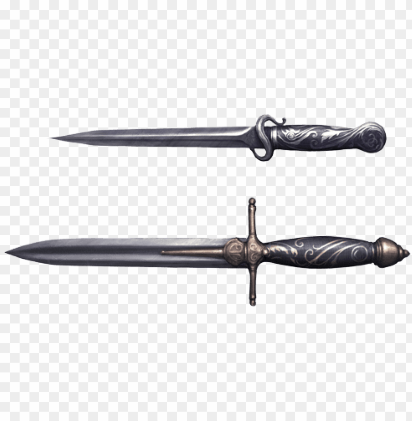 free PNG ac2 ca 009 daggers - assassin's creed 2 weapons PNG image with transparent background PNG images transparent