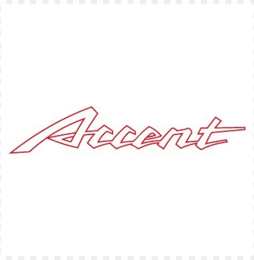  accent auto logo vector - 461451