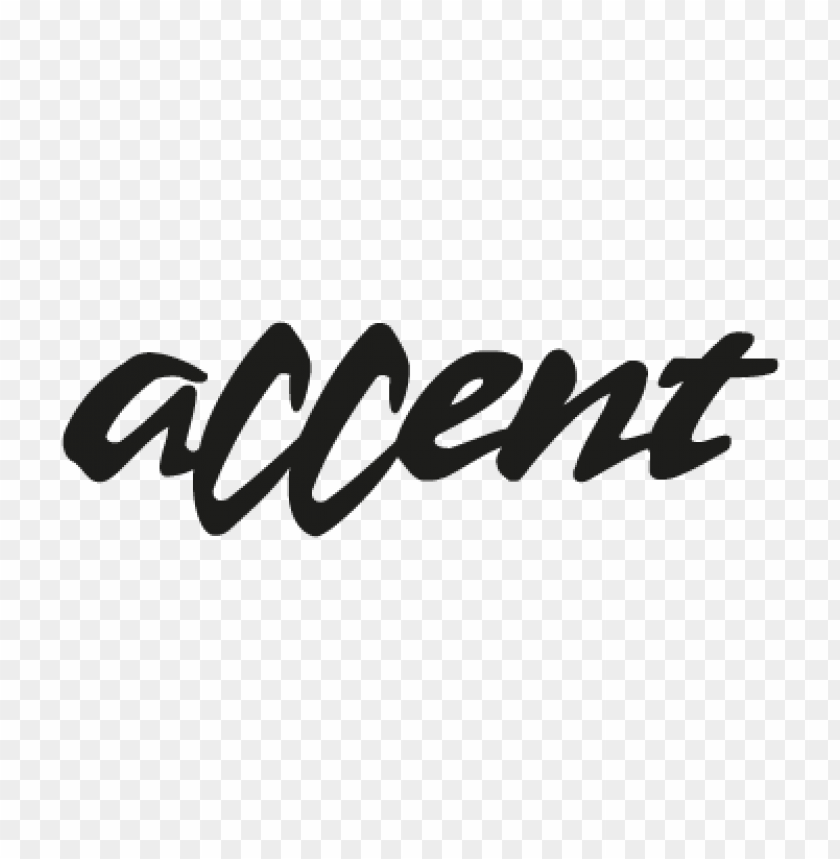  accent vector logo download free - 462352