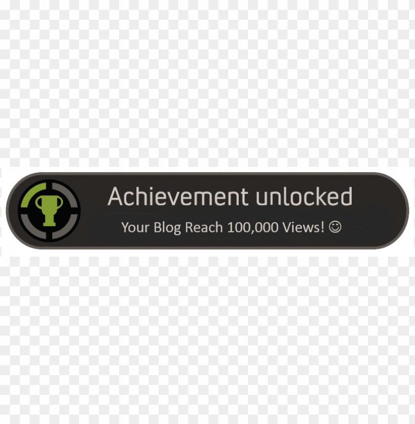 achievement unlocked PNG image with transparent background@toppng.com