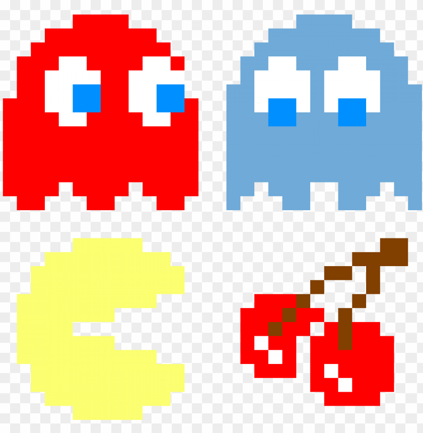Free Download HD PNG Acman Png Pixel Pac Man Ghost PNG Image With 