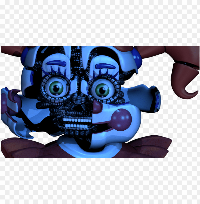 Added Sound Jumpscare Game Five Nights At Freddy Sister - Fnaf Sl Jumpscare Sound PNG Transparent Background