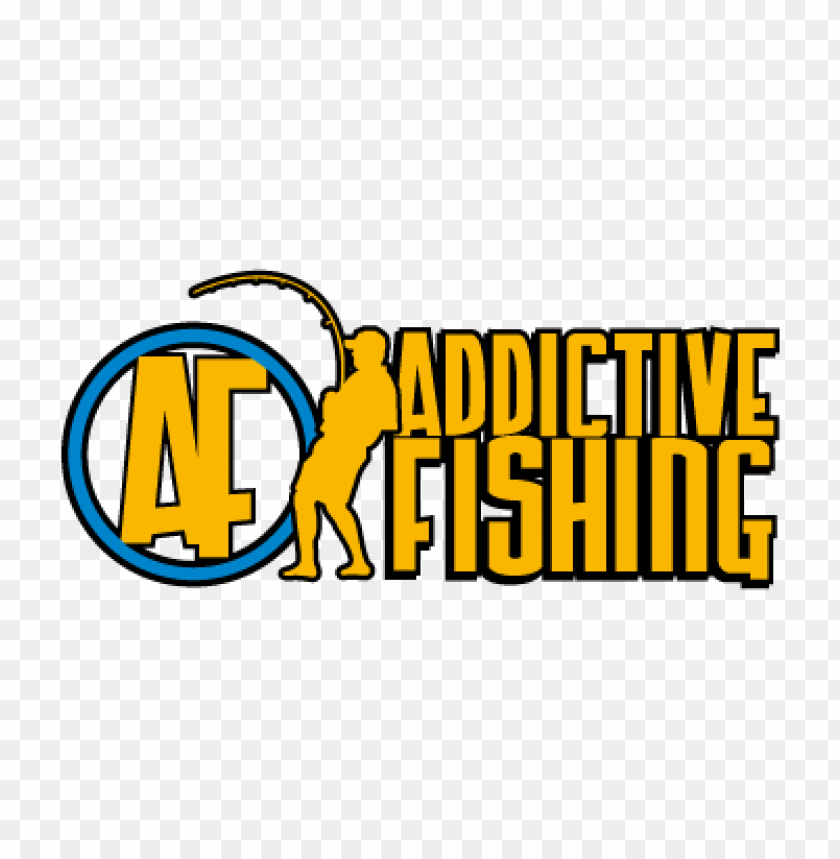 Addictive Fishing Vector Logo Free - 462310