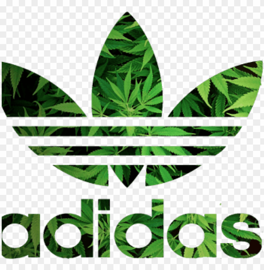 adidas advert features cannabis farm - logo image with transparent | TOPpng