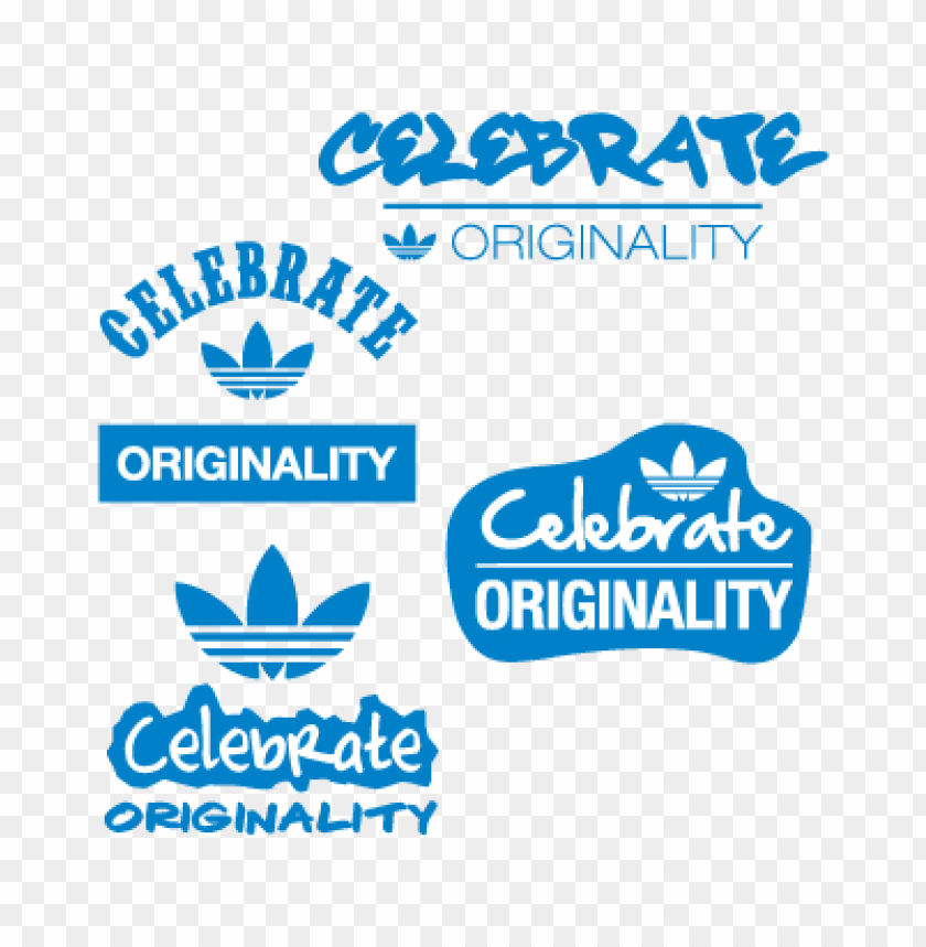  adidas celebrate originality logo vector - 462426