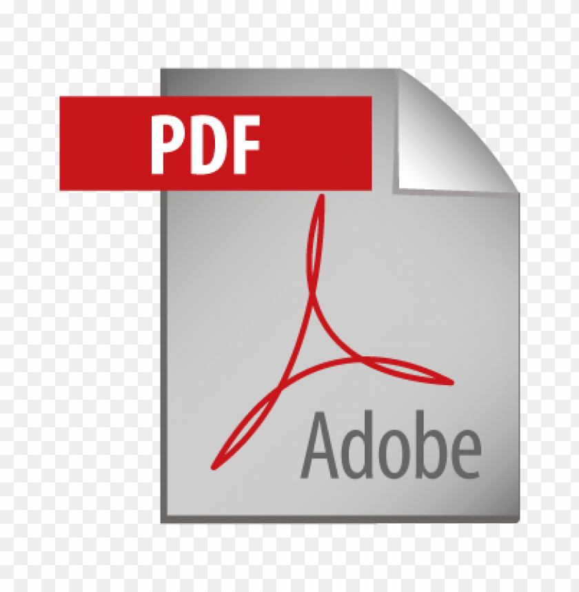 Free download | HD PNG adobe pdf icon vector logo free | TOPpng