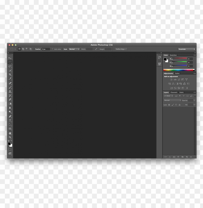 adobe photoshop cs6 mac os x lion adobe photoshop cs6 user interface PNG transparent with Clear Background ID 215570
