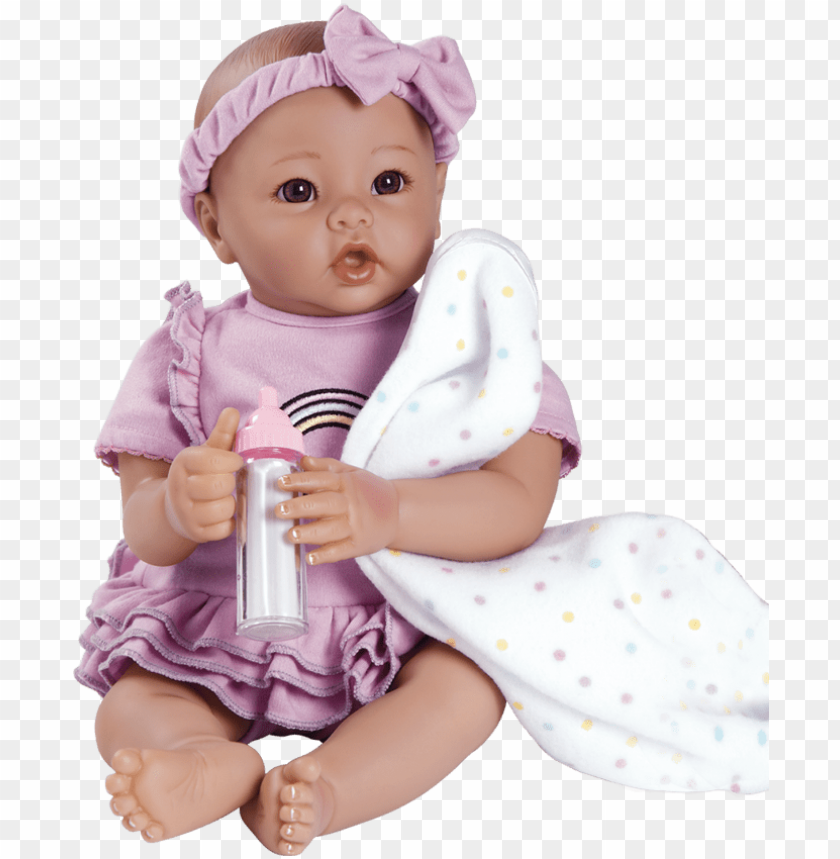 adora real baby doll baby time baby lavender 03 1rs adora dolls babytime lavender rainbow PNG transparent with Clear Background ID 216264