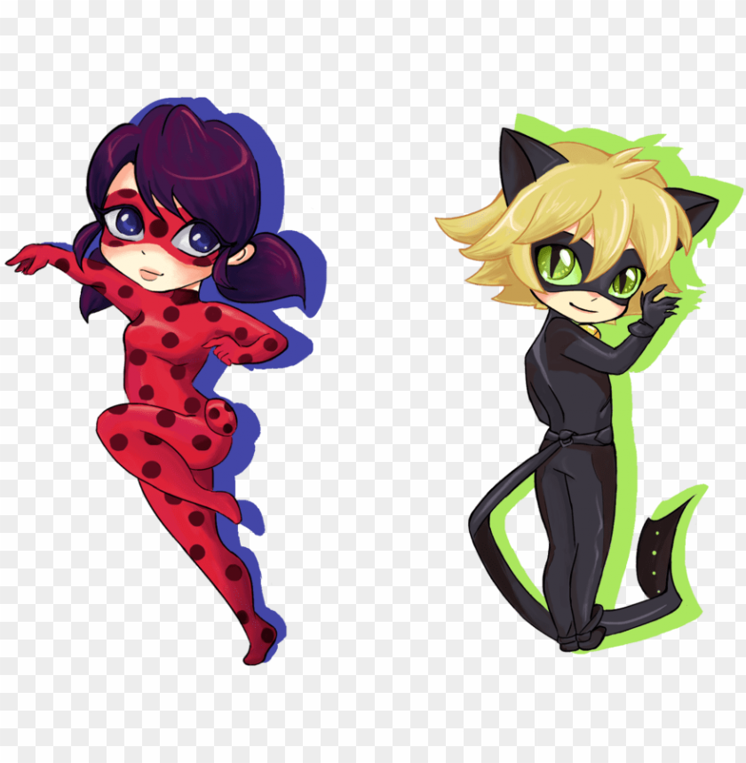 Marianette chat noir and Marichat
