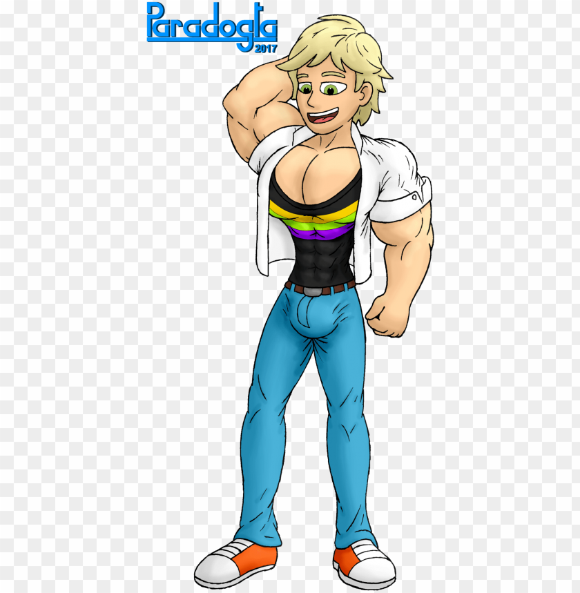 Adrien Agreste Milagroso - Miraculous Adrien Muscle PNG Transparent With  Clear Background ID 102586