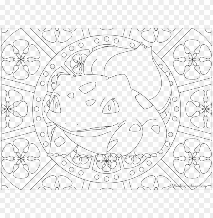 printable pokemon coloring pages bulbasaur