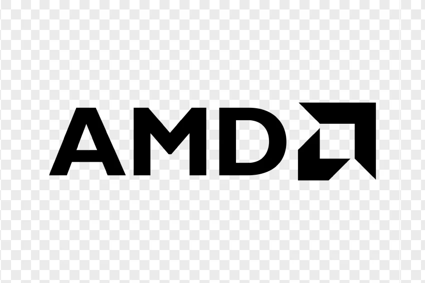 Amd Advanced Micro Devices Logo PNG Transparent Background