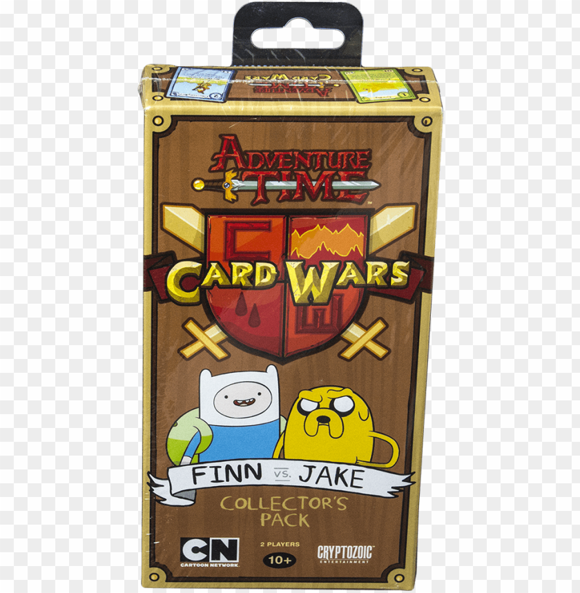 adventure time card wars collectors pack finn vs jake PNG transparent with Clear Background ID 82497