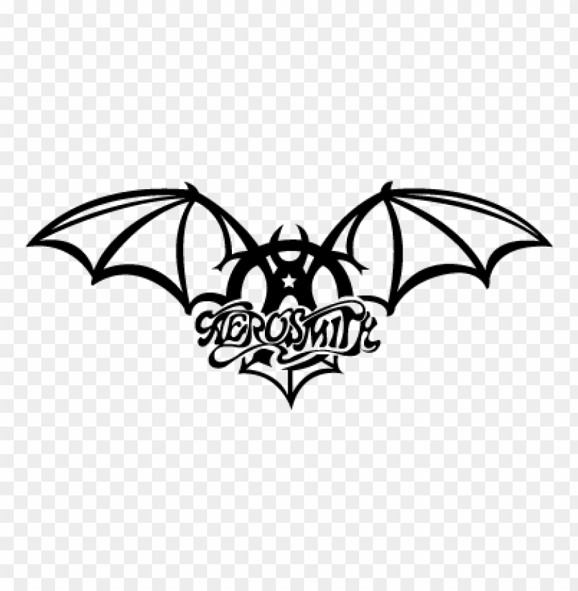 aerosmith black vector logo free - 462318