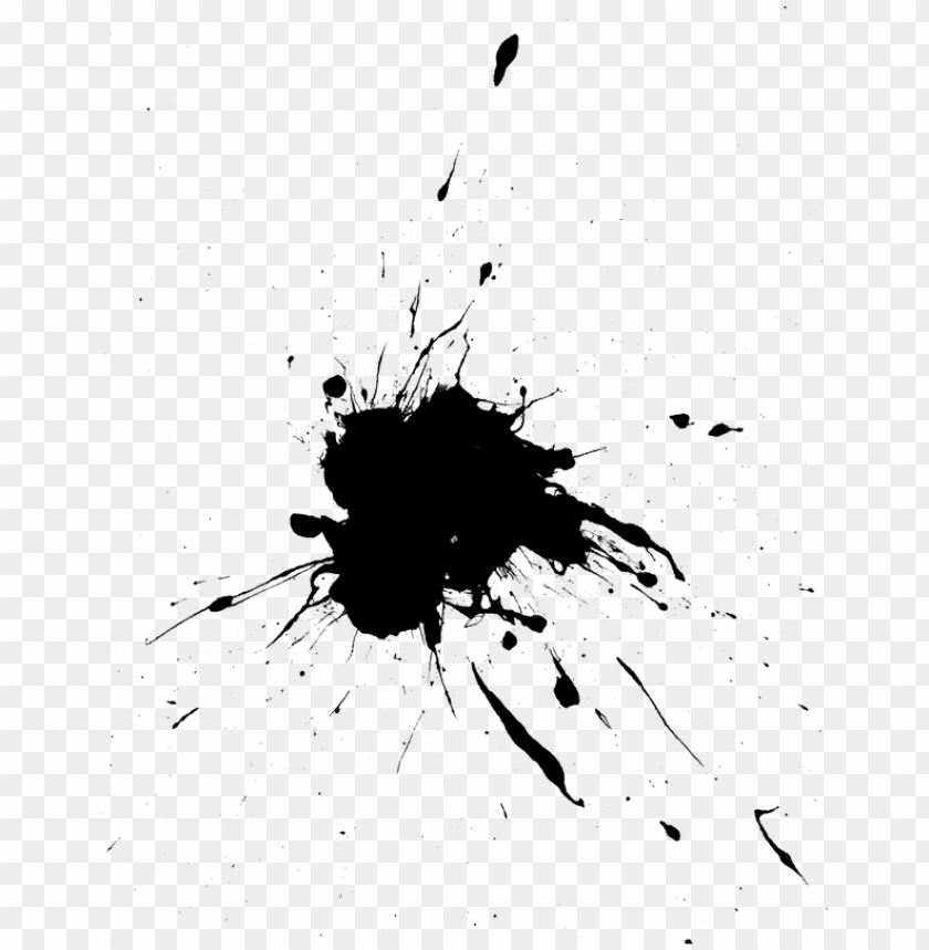 Aint Splatter Splash - Ink Drip PNG Transparent With Clear Background ...