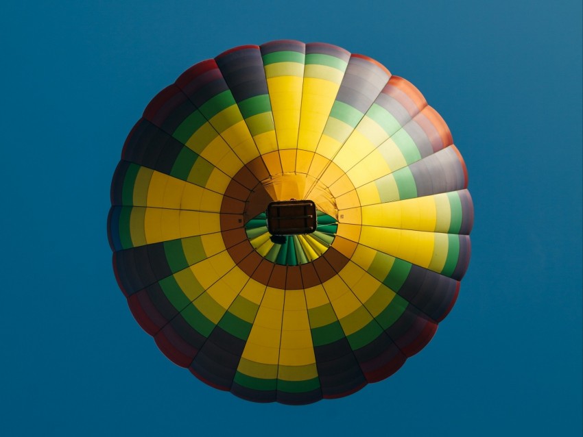 air balloon, colorful, sky, flight, height