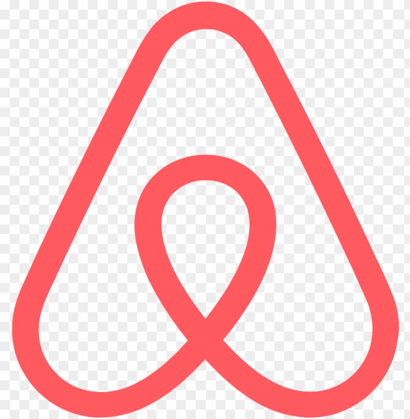 free PNG airbnb a icon vector logo - airbnb logo vector PNG image with transparent background PNG images transparent