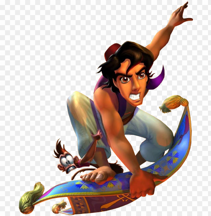 Aladdin On His Carpet PNG Transparent With Clear Background ID 269741