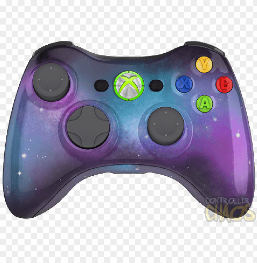 alaxy edition custom controllers - galaxy xbox 360 controller PNG image with transparent background@toppng.com