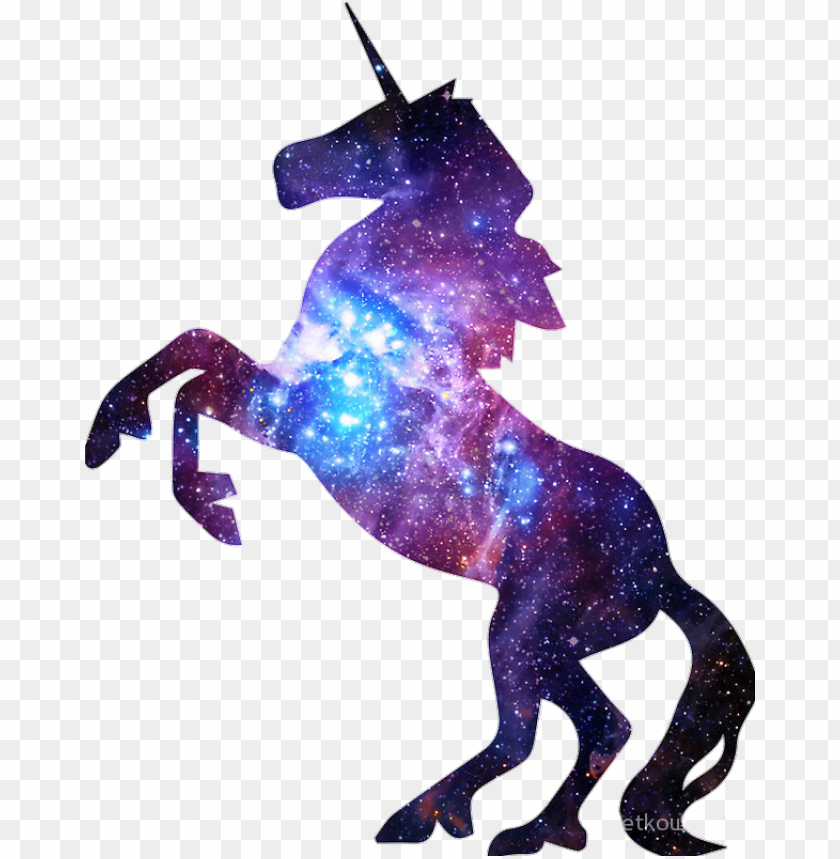 Alaxy Unicorn Magic Stars Galaxy Unicor Png Image With