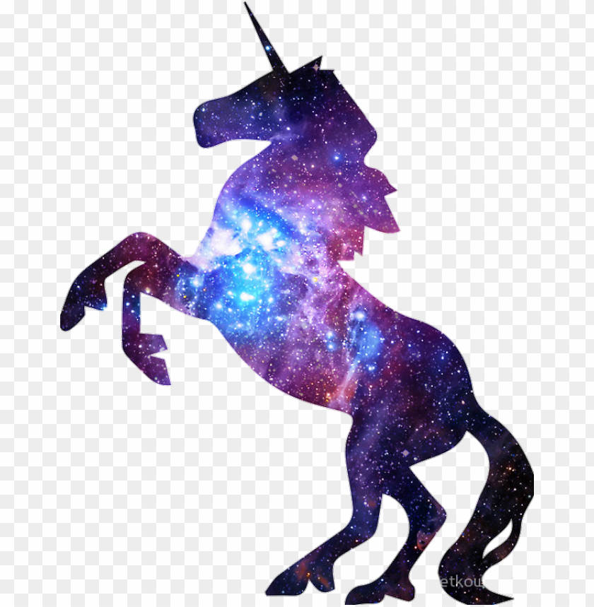 Alaxy Unicorn Magic Stars Galaxy Unicor Png Image With Transparent Background Toppng - galaxy unicorn roblox