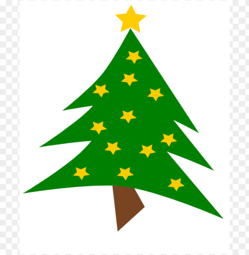 Albero Natale Stilizzato Vettoriale Png Image With Transparent Background Toppng