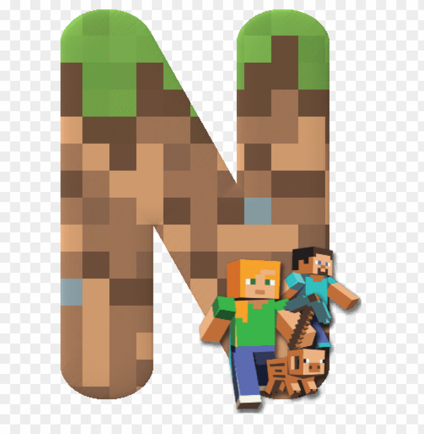 alfabeto minecraft PNG image with transparent background | TOPpng