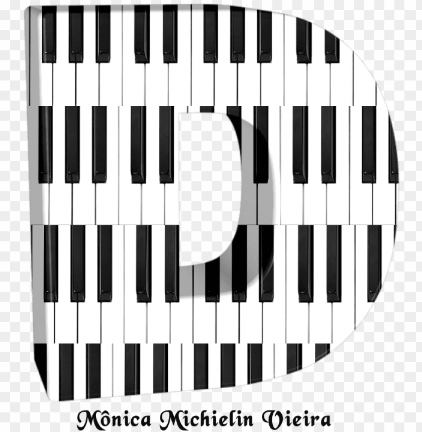 Alfabeto Teclas Do Piano Em 3d Png - Alfabeto Em Forma De Teclado Musical PNG Transparent With Clear Background ID 207428