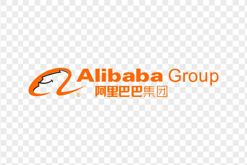 Alibaba Group Cloud Logo PNG Transparent Background