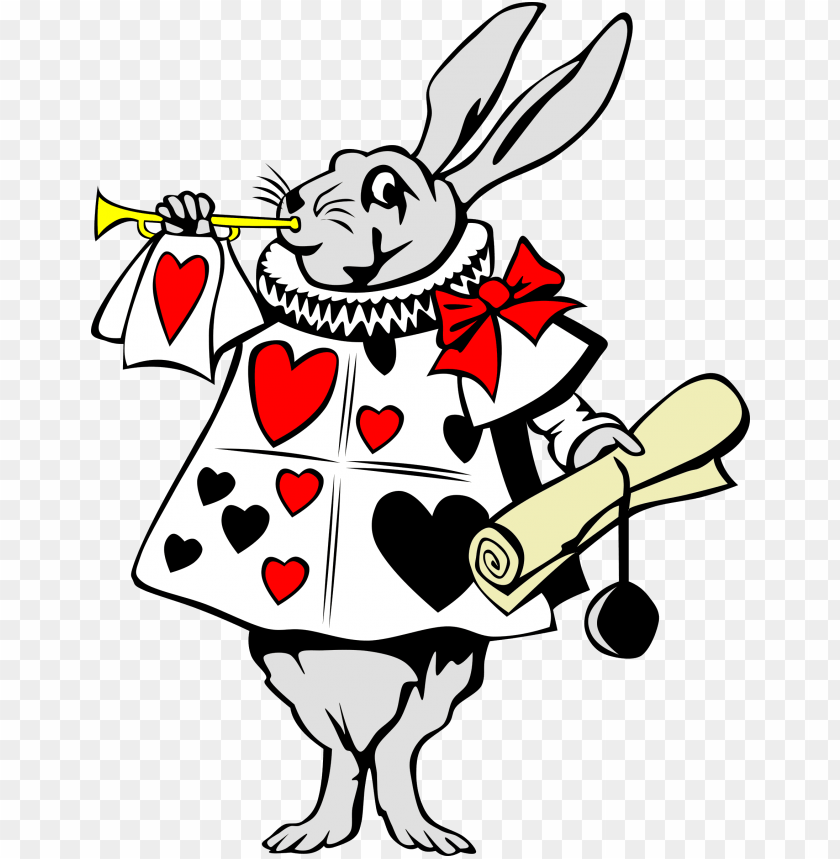 Alice In Wonderland Png Transparent Picture - Alice In Wonderland Rabbit Clip Art PNG Transparent With Clear Background ID 205202