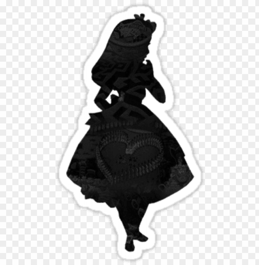 free PNG alice in wonderland silhouettes templates download - silhouette disney alice in wonderland PNG image with transparent background PNG images transparent