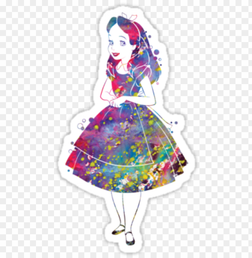 Alice In Wonderland Watercolor - Imagens Para Quadros Alice PNG Transparent With Clear Background ID 204844