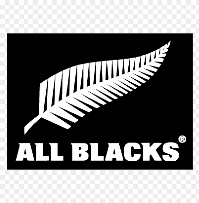  all blacks logo vector download free - 469216