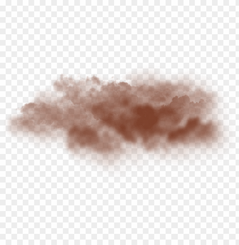 all visual 3d cues - brown smoke cloud PNG image with transparent background@toppng.com