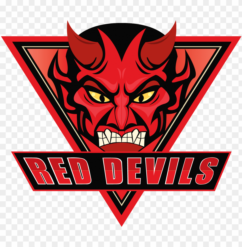 Red Devil Logo Vector Icon Template Stock Vector - Illustration of hell,  shape: 226580384