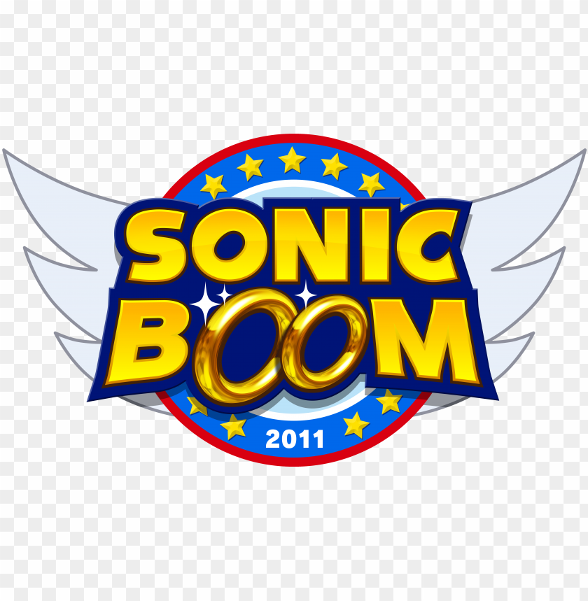 allery official art logos sonic boom PNG transparent with Clear Background ID 199557
