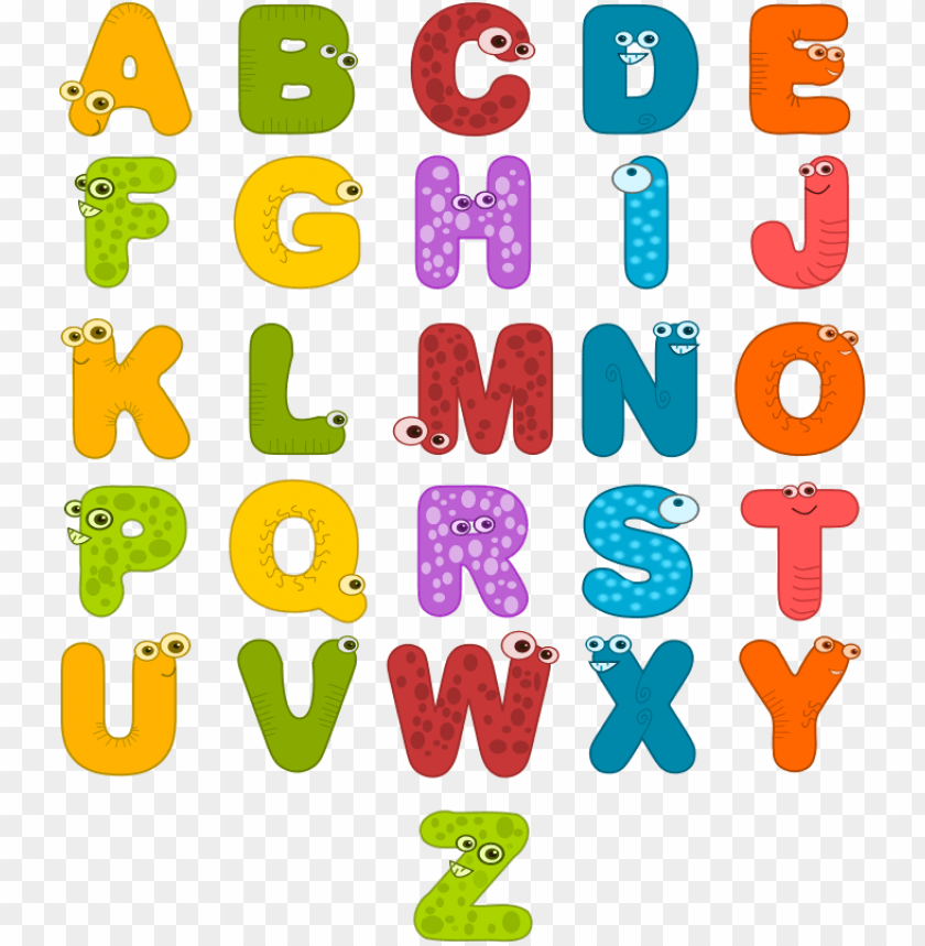 alphabet letters clip art at clker - alphabet clipart PNG image with transparent background@toppng.com