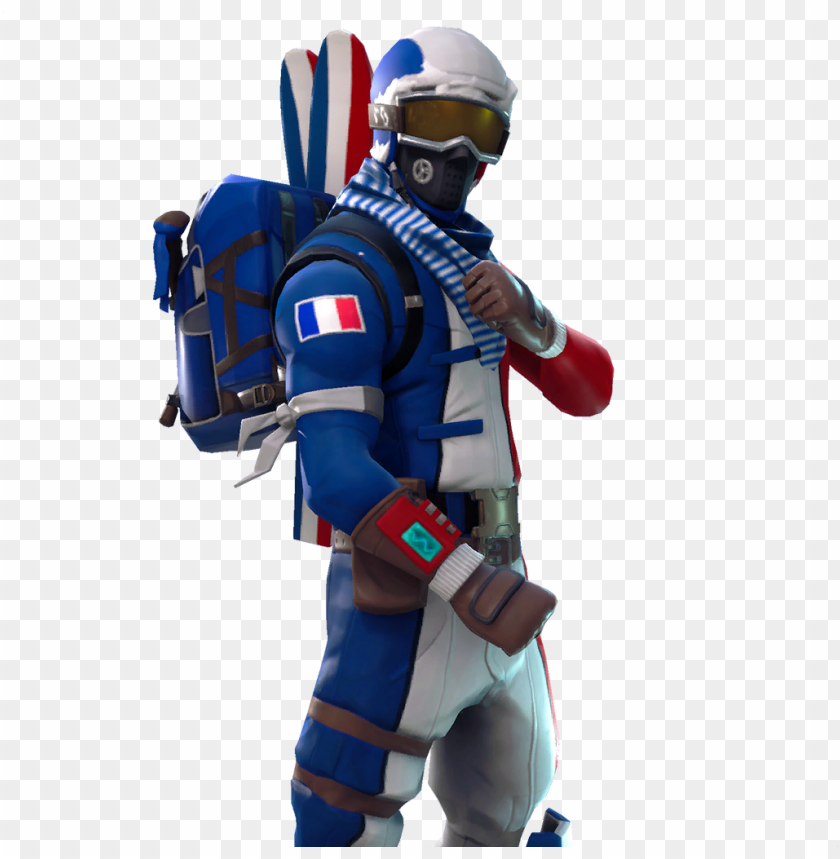 alpine ace fortnite france blue character fr PNG image with transparent background@toppng.com