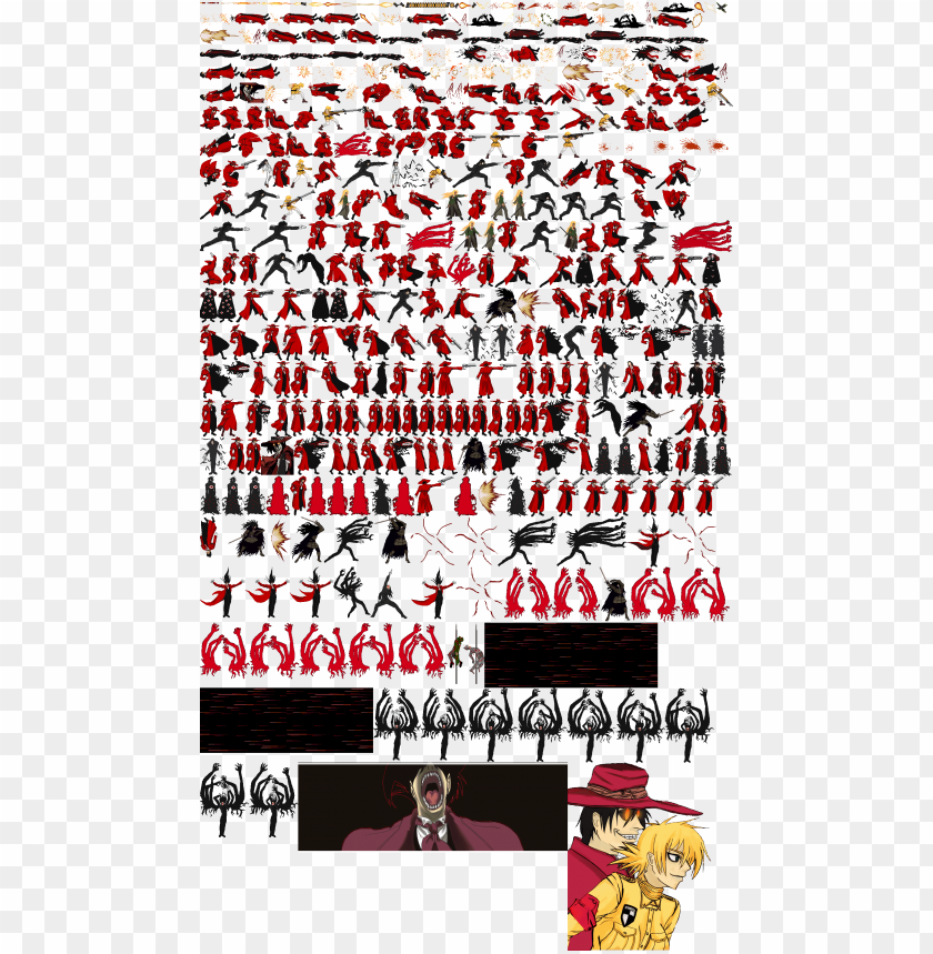 Alucard Sprite Sheet Png Image With Transparent Background Toppng - sprite sheet roblox