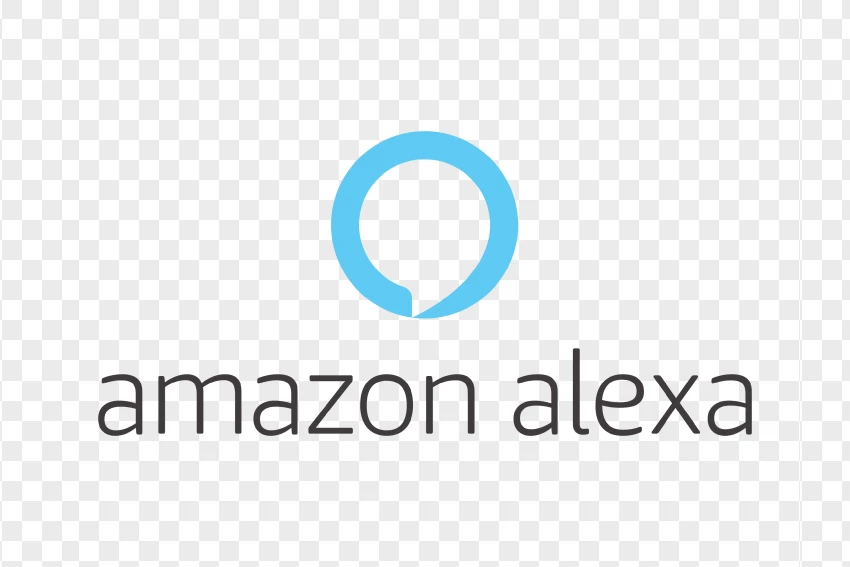 Amazon Alexa Smart Assistant Logo PNG Transparent Background