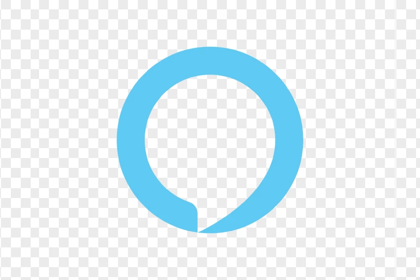 Amazon Alexa Icon Mark PNG Transparent Background