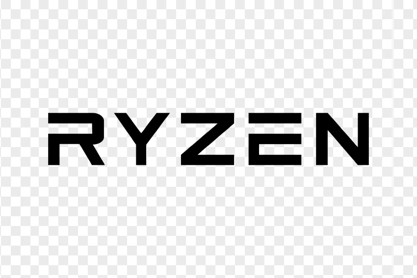 Amd Ryzen Official Logo PNG Transparent Background