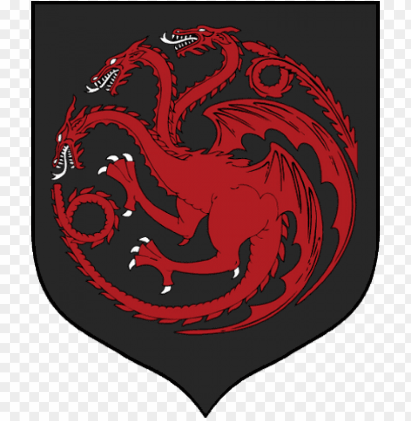ame of thrones clipart transparent house targaryen sigil PNG transparent with Clear Background ID 165508