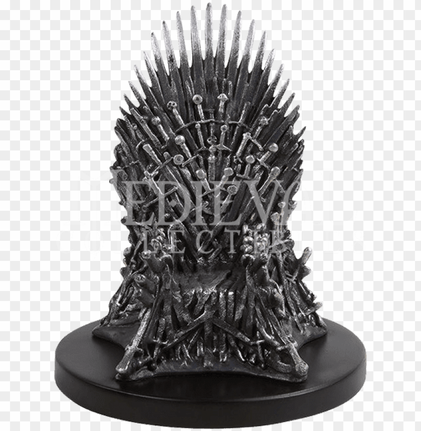 free PNG ame of thrones iron throne mini replica - iron throne PNG image with transparent background PNG images transparent
