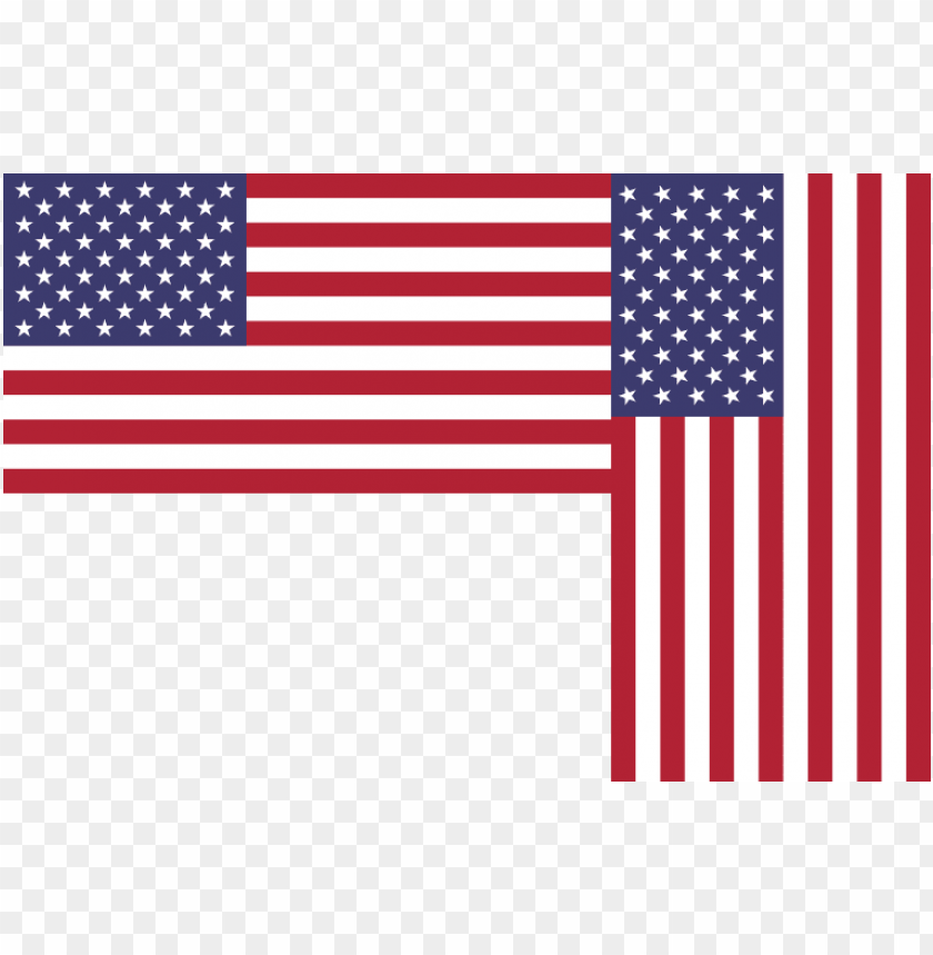 American Flag Vertical PNG Image With Transparent Background