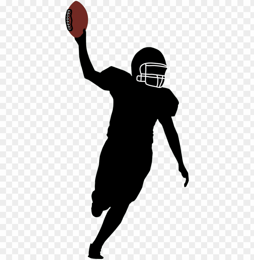 american football player, american football, football player silhouette, football player, american football ball, football