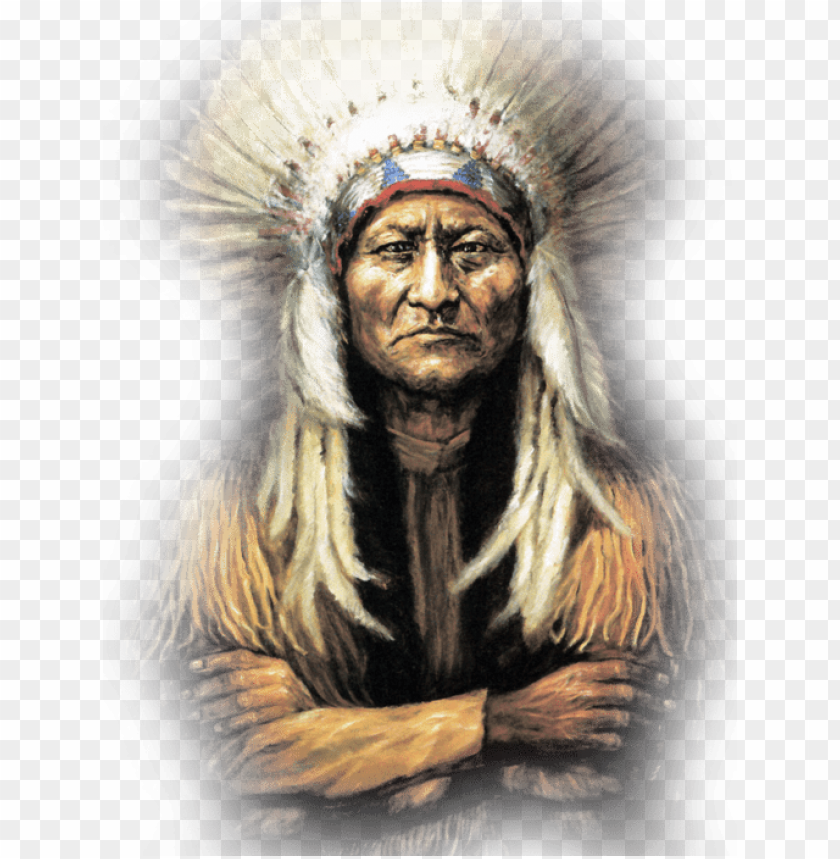 Transparent background PNG image of american indians - Image ID 26259