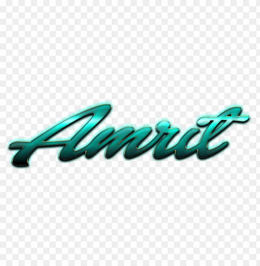 Download Amrit Decorative Name Png Png Images Background  TOPpng