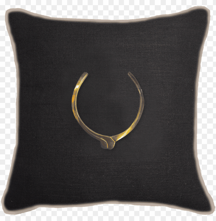 Amulet Egypt Black Lounge Cushion 55x55cm - Cushio PNG Transparent With Clear Background ID 436816